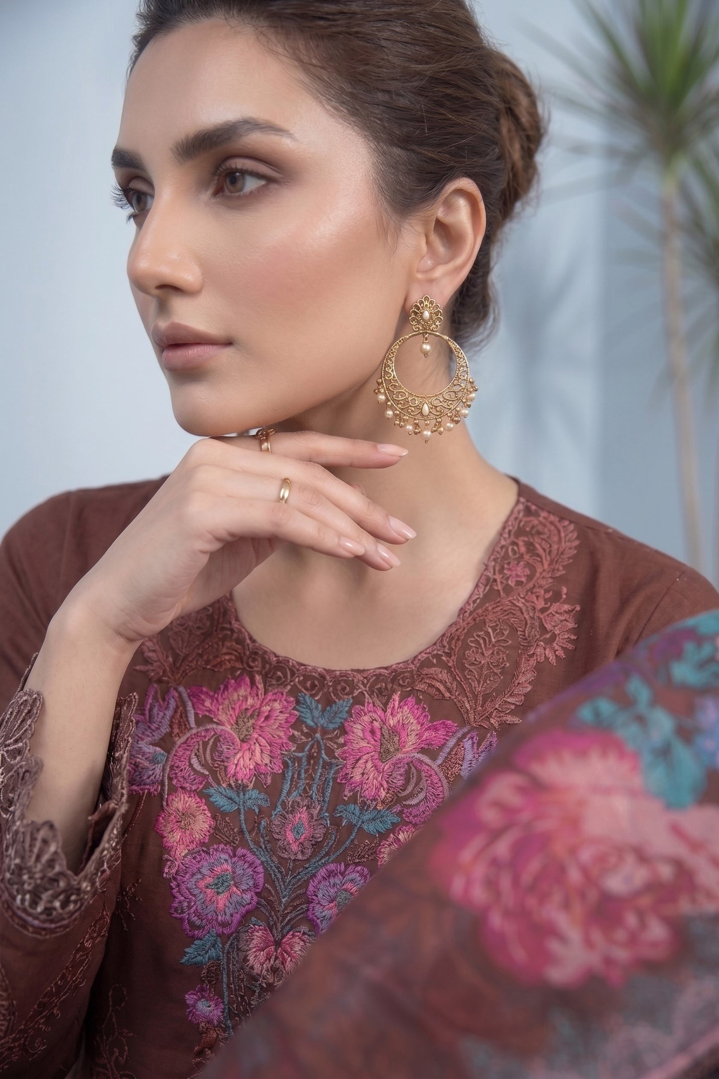 Shiffli Kari By Anaya Noor Emb Lawn 3PC