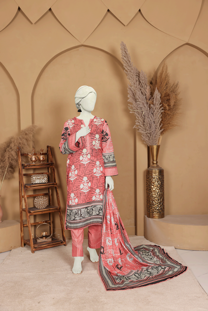 Imsha By Murashe Digital Printed Doria Lawn 3PC