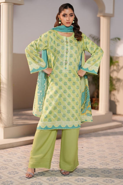 Jacquard By Regalia Digital Printed Lawn 3PC