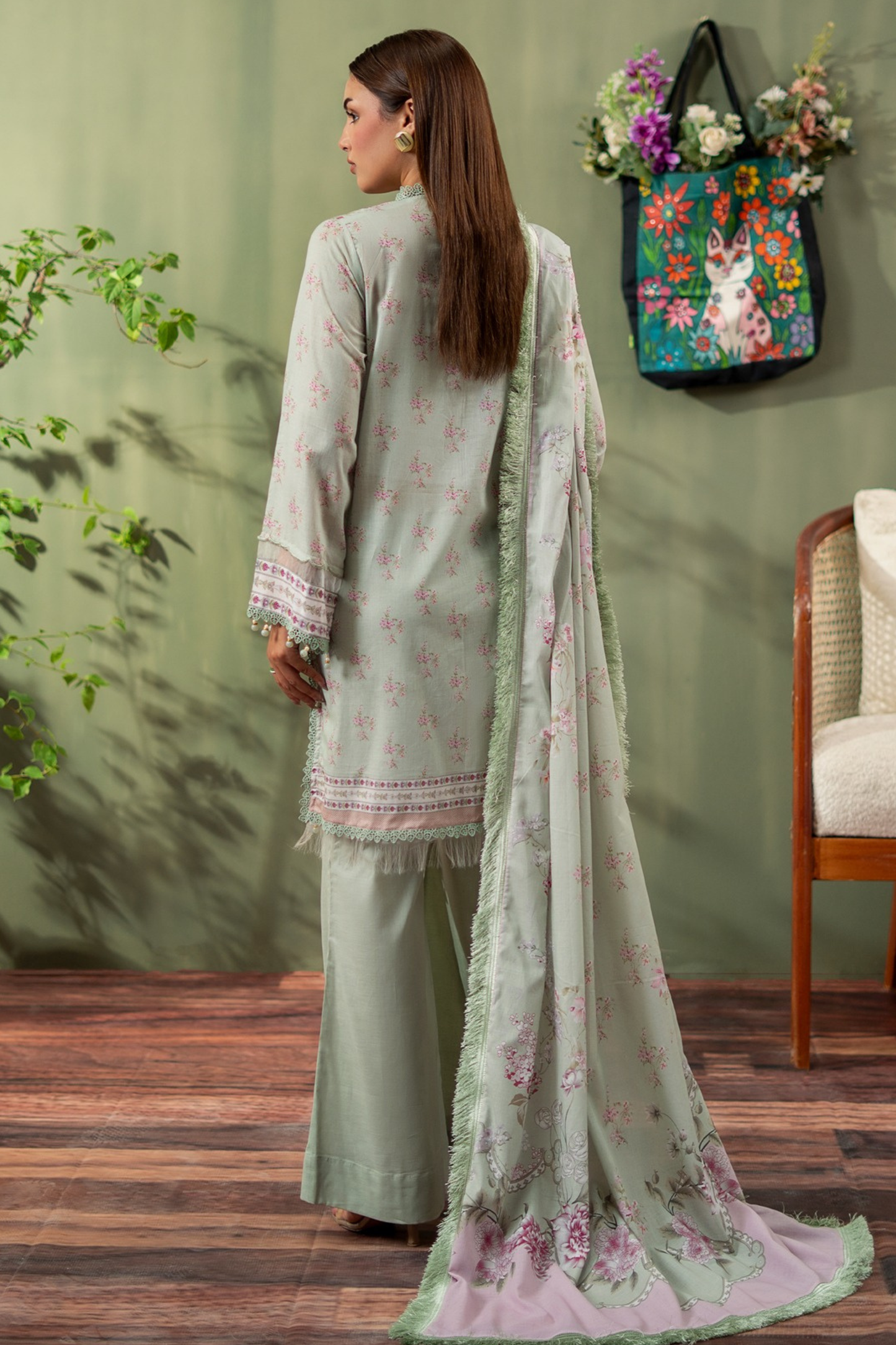 Mausummery Digital Printed Lawn 3PC