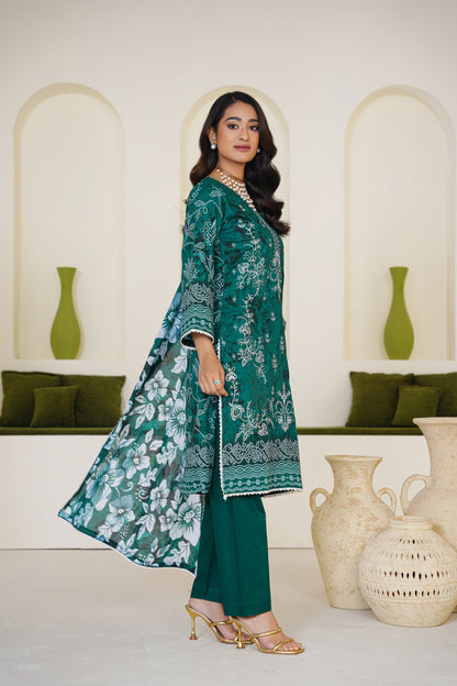 Rang Reza By Anaya Noor Embroidered Bana Dora 3PC
