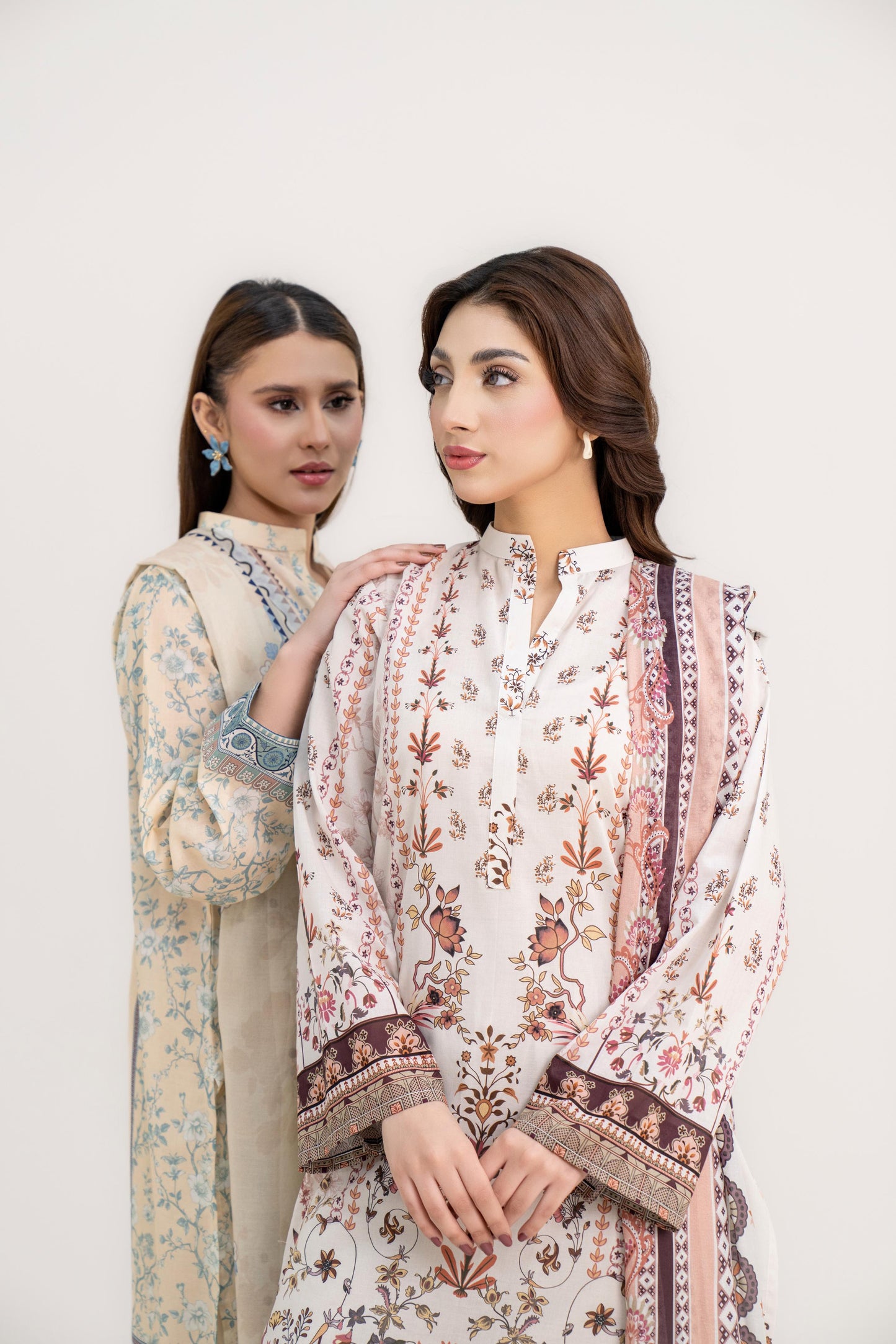 Sarah By Shanaya Premium Printed Lawn 3PC
