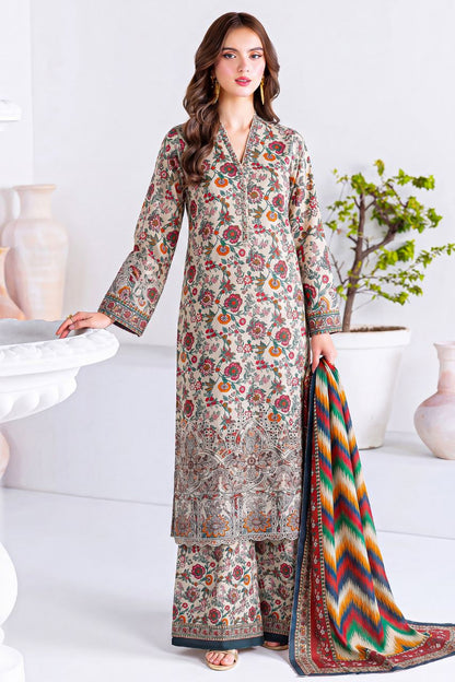 Aks-e-Noor By Anaya Noor Emb Laser-Cut Lawn 3PC