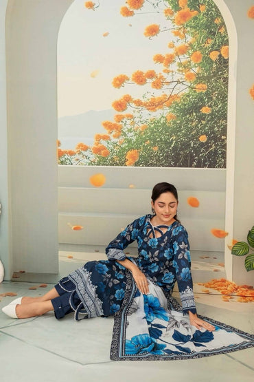 Fabiha By Feroza Digital Printed Lawn 3PC