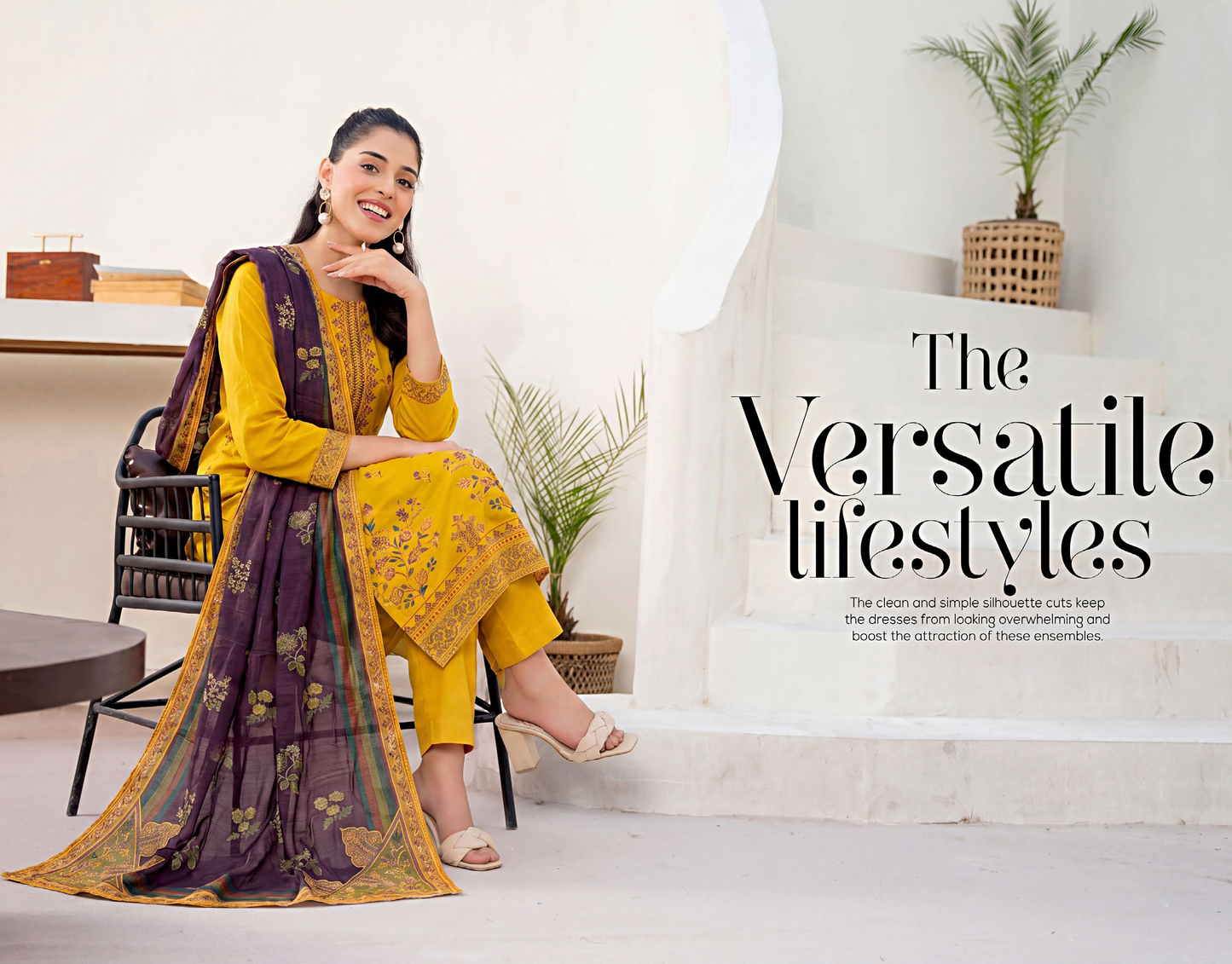 Meadows By Anaya Noor Emb Lawn With Organza Patches 3PC