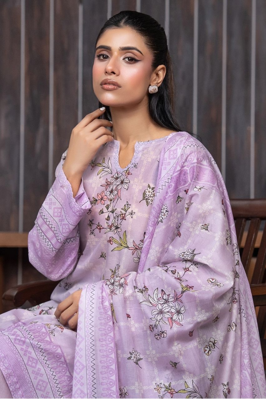 Nigaah By Safa Noor Digital Printed Lawn 3PC
