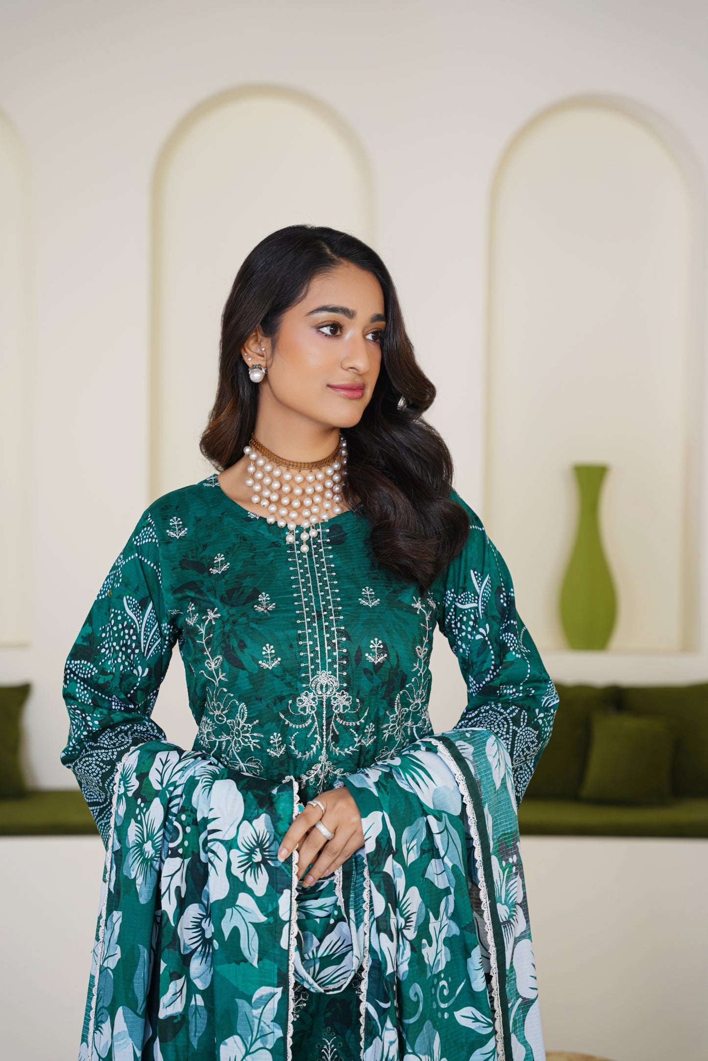 Rang Reza By Anaya Noor Embroidered Bana Dora 3PC