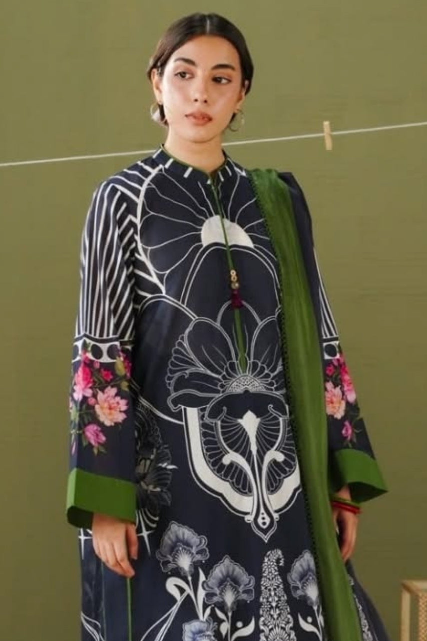 Coco By Zara Shahjahan Digital Printed Lawn 3PC