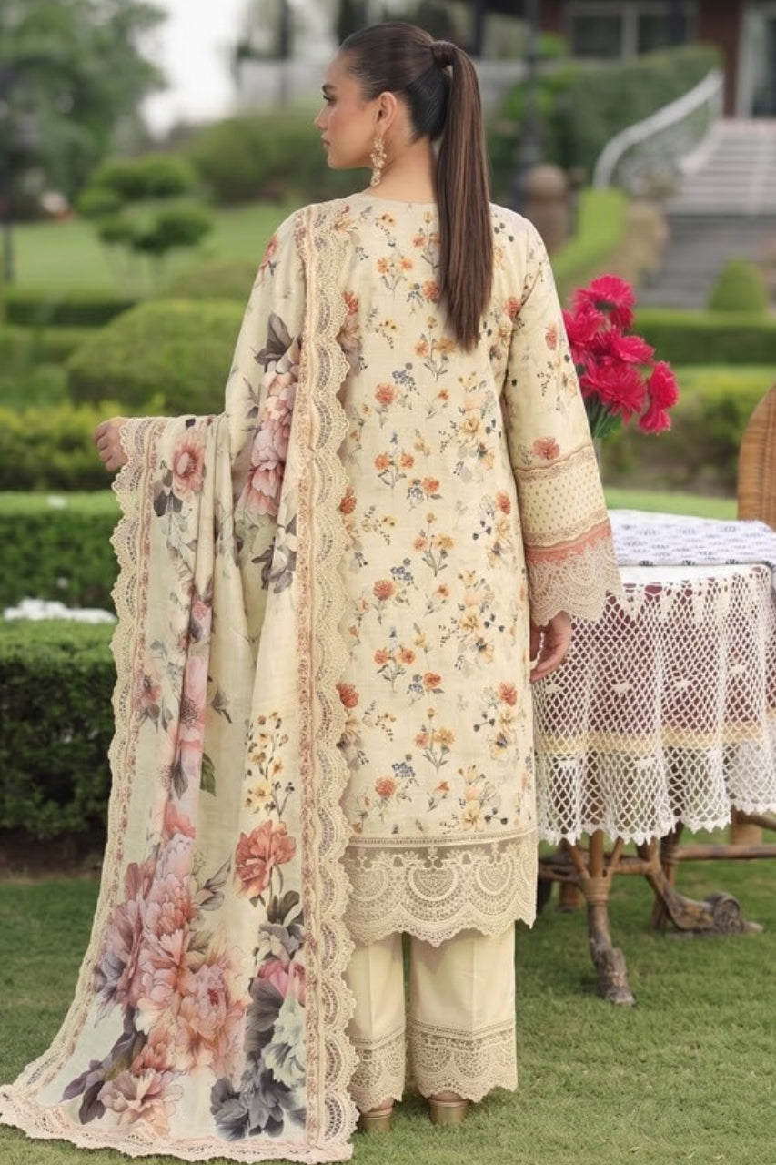 Malhaar Digital Printed Linen 3PC