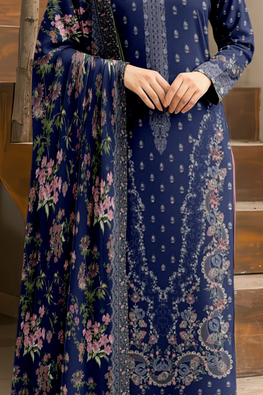 Mausummery Digital Printed Lawn 3PC