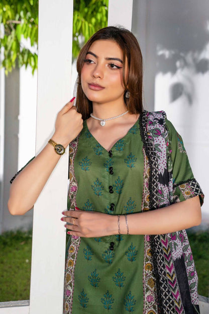 Raabi Premium Printed Lawn 3PC