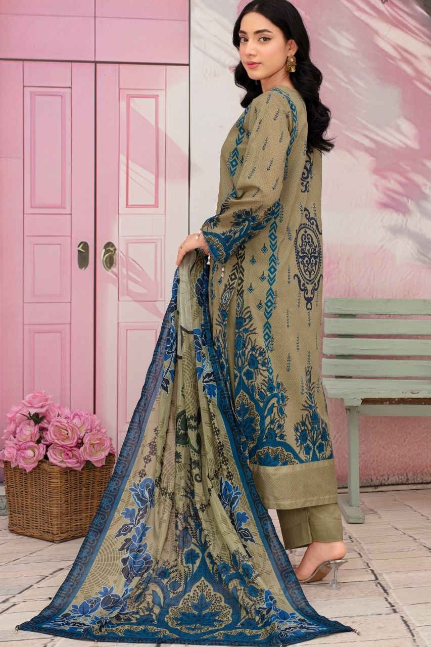 Fabiha By Feroza Digital Printed Lawn 3PC