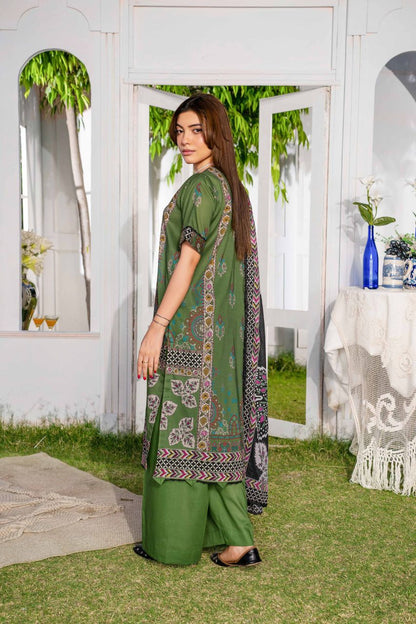 Raabi Premium Printed Lawn 3PC