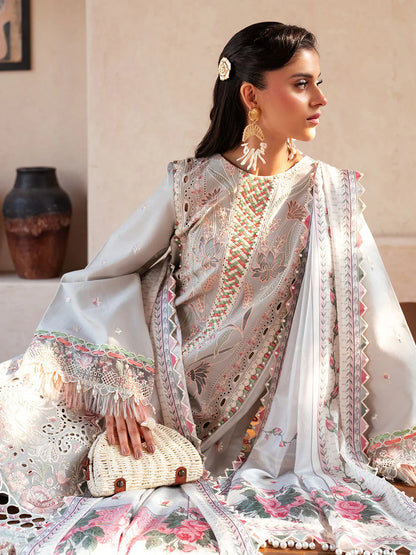 Mehroz | Bin ilyas Luxury Lawn | 3PC