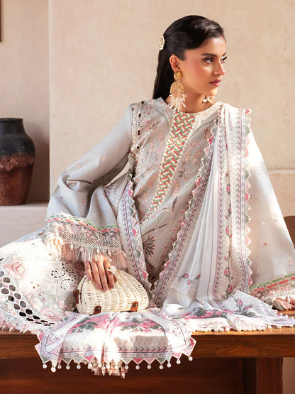 Mehroz | Bin ilyas Luxury Lawn | 3PC