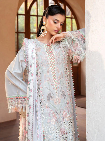 Mehroz | Bin ilyas Luxury Lawn | 3PC