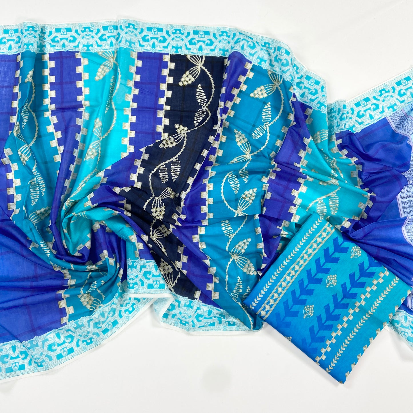 Edenrobe Digital Printed Lawn-2PC