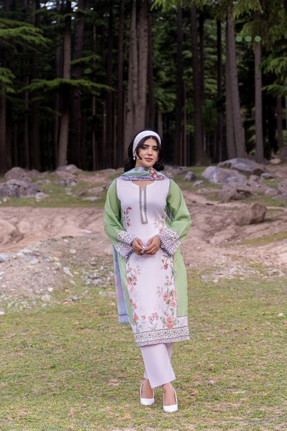 Riwayat By Shanaya Digital Printed Lawn 3PC