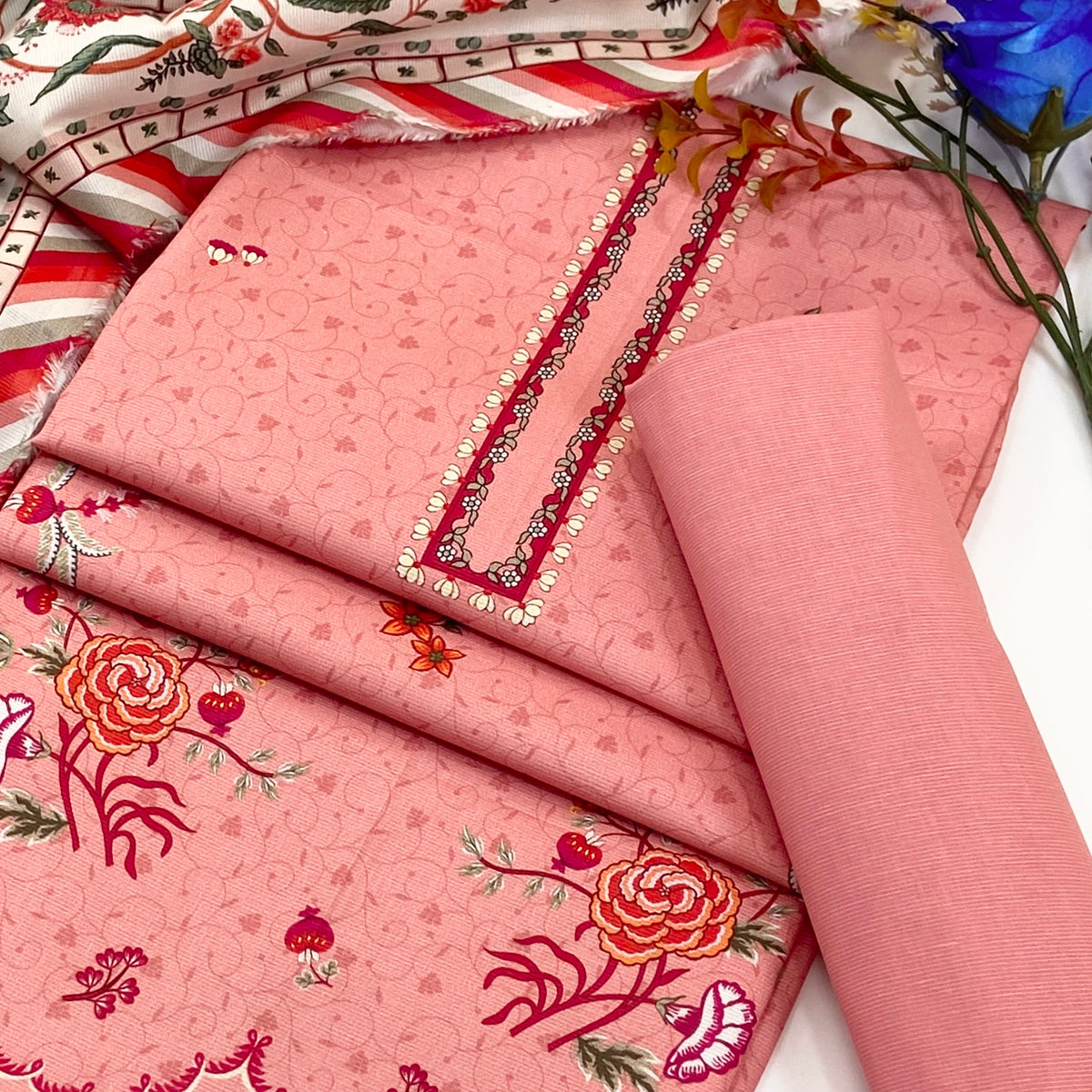 Anaya Digital Printed Cotry Khaddar 3PC