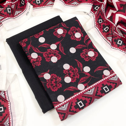 Zesh Digital Printed Khaddar 3PC