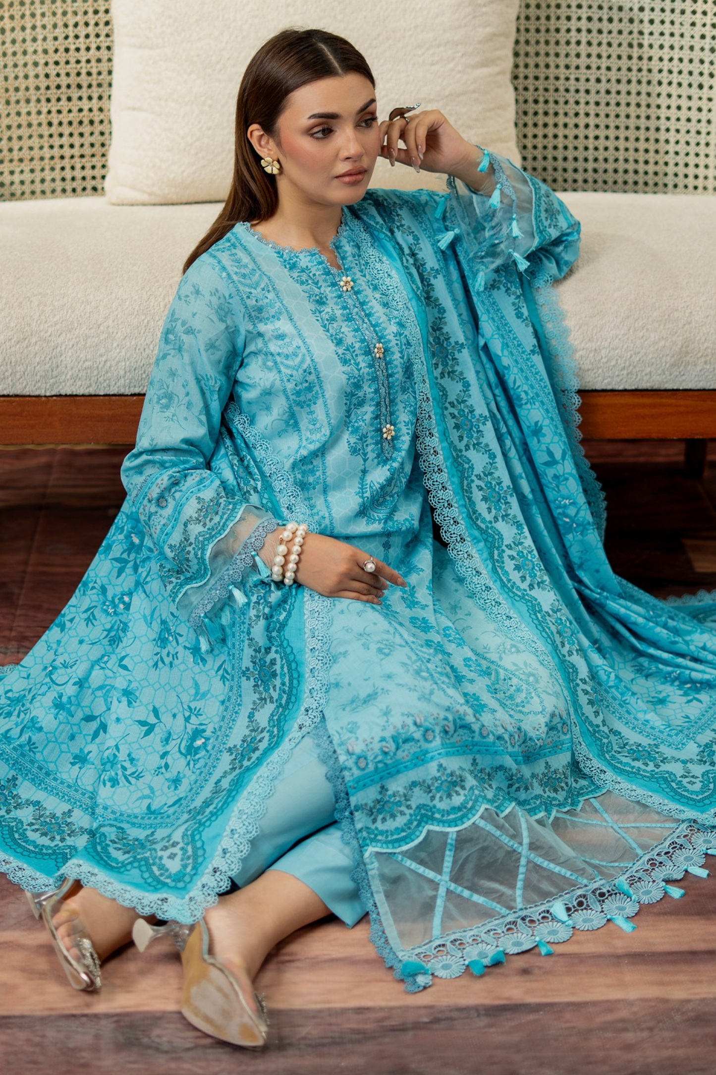 Mausummery Digital Printed Lawn 3PC