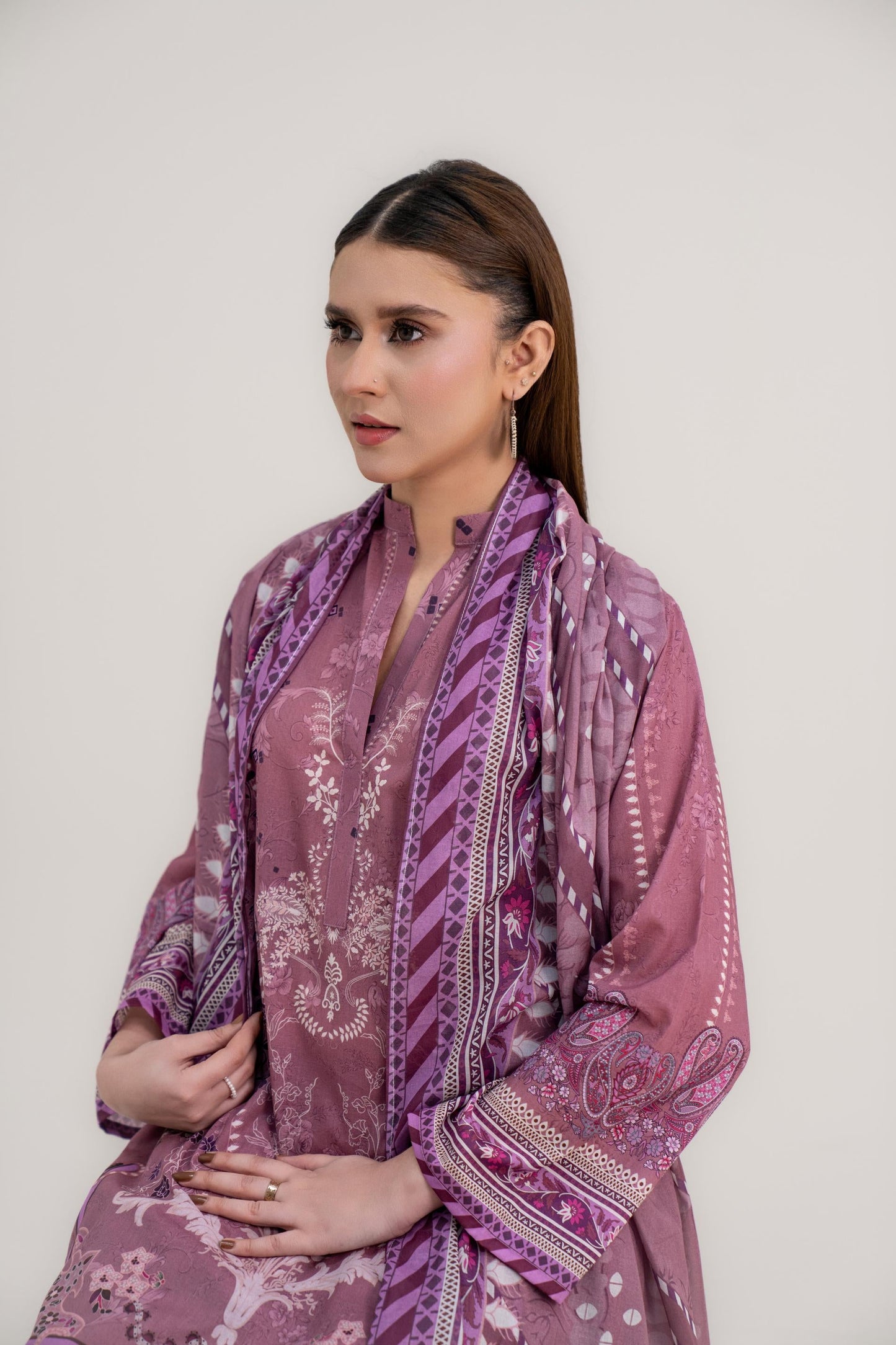 Sarah By Shanaya Premium Printed Lawn 3PC