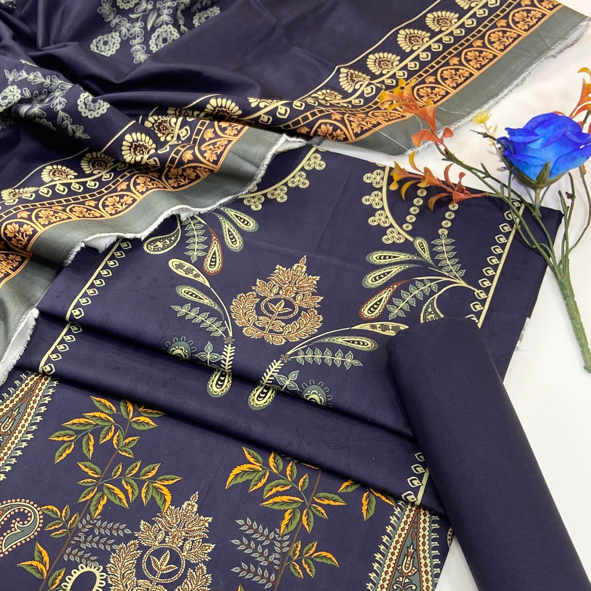 Anaya Noor Digital Printed Cotry Khaddar 3PC