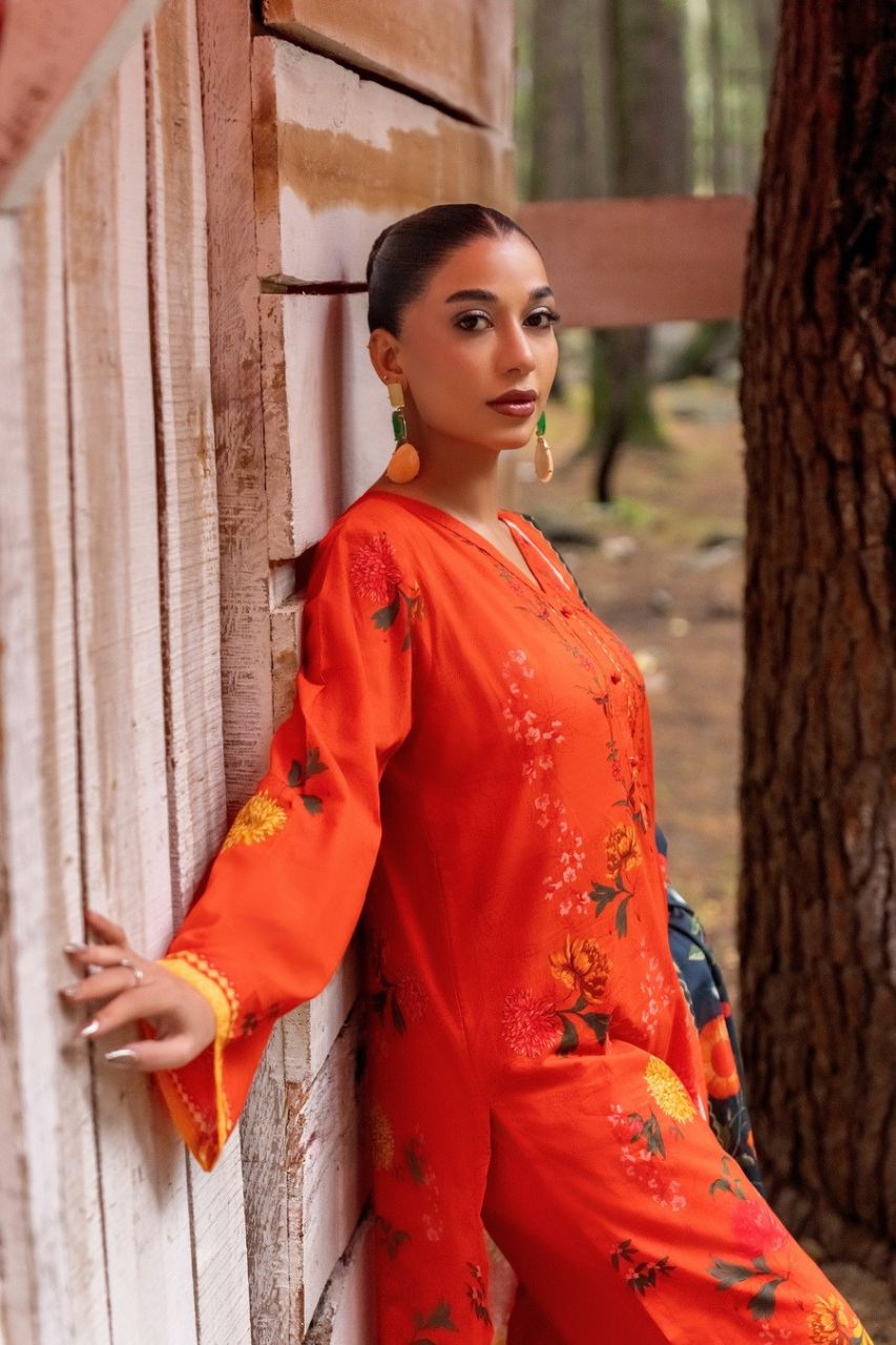 Minha By Shanaya Digital Printed Lawn 3PC