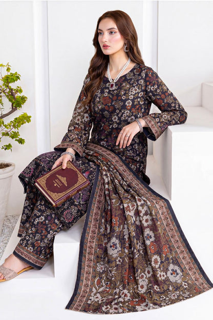 Aks-e-Noor By Anaya Noor Emb Laser-Cut Lawn 3PC