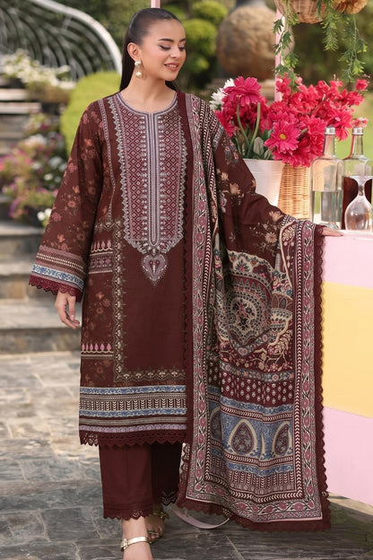 Malhaar Digital Printed Linen 3PC