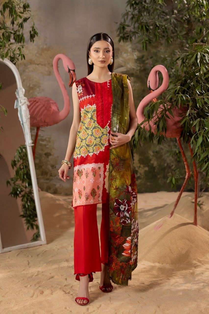 Naghma By Paltar Premium Printed Lawn 3PC