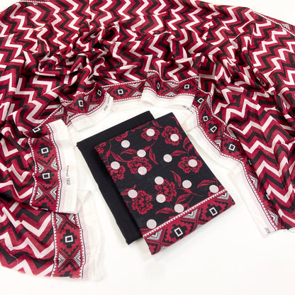 Zesh Digital Printed Khaddar 3PC
