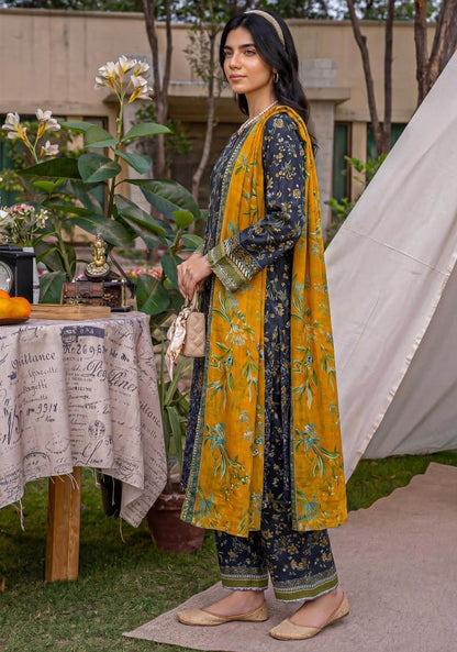 Aabroo By Anaya Noor Emb With Laser-Cut Lawn 3PC
