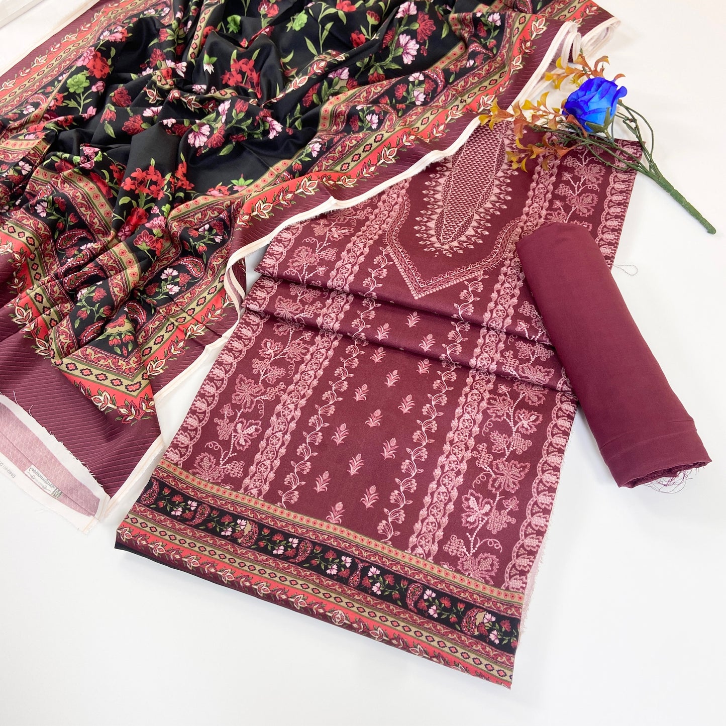 Mausummery Digital Printed Linen 3PC