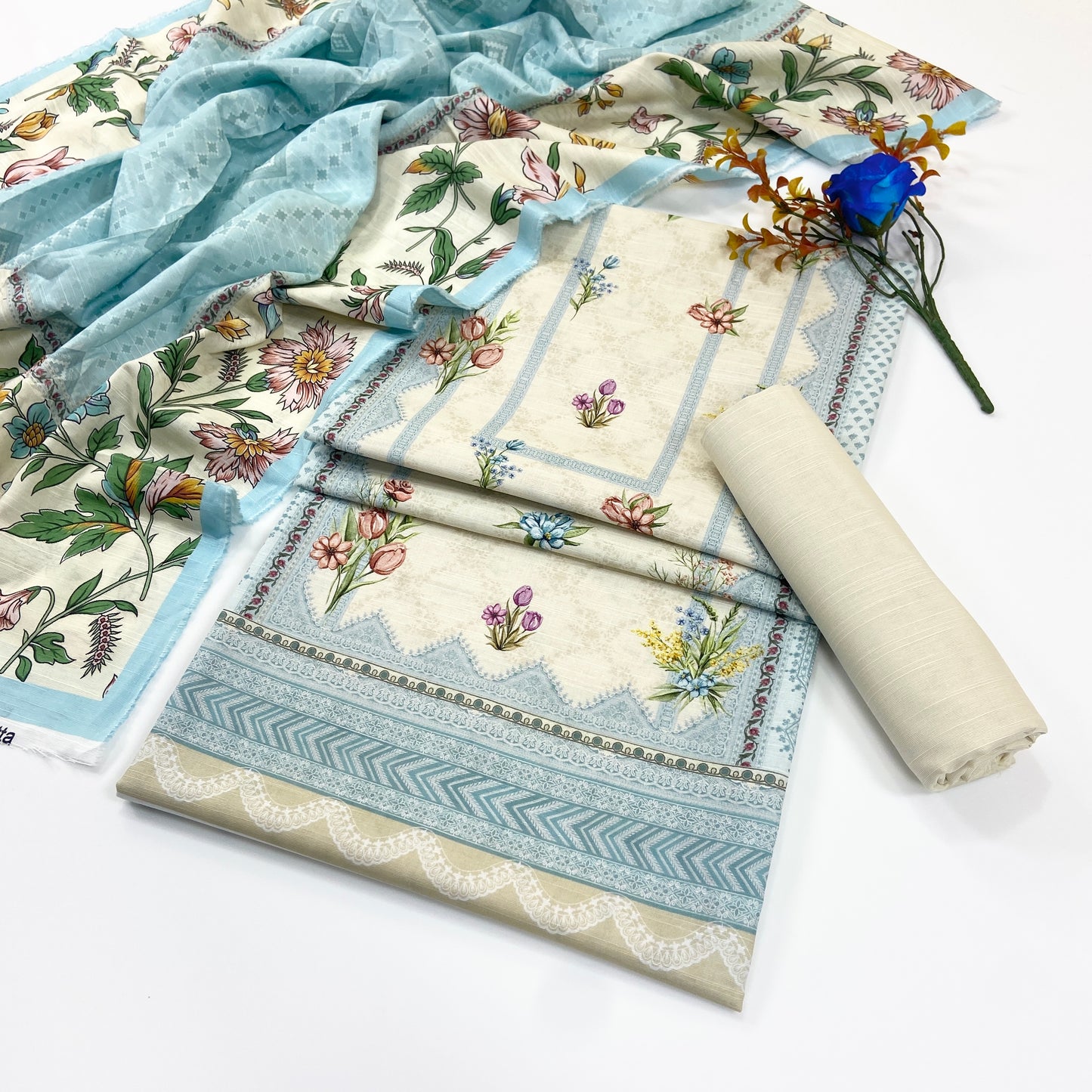Mashaim Digital Printed Khaddar 3PC