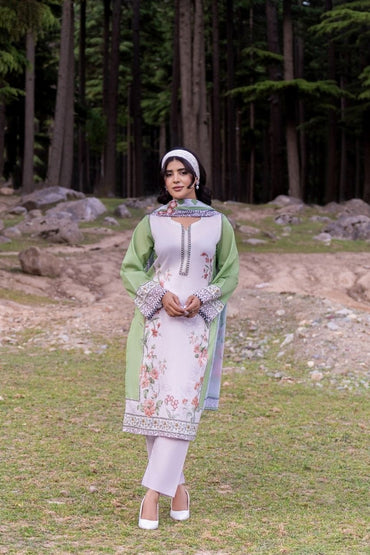 Riwayat By Shanaya Digital Printed Lawn 3PC
