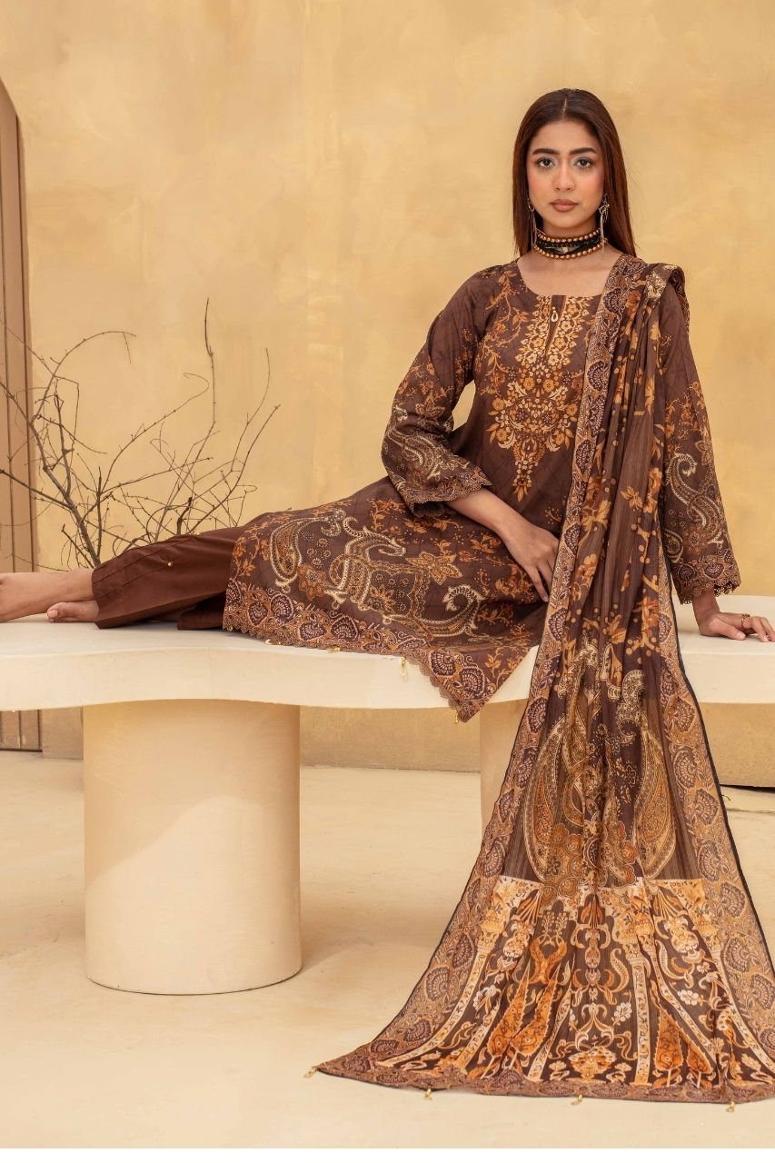 Fabiha By Feroza Digital Printed Lawn 3PC