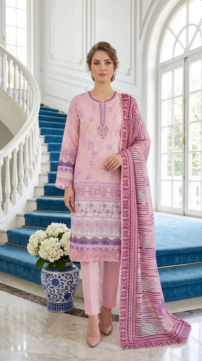 Gulnaar By Anaya Noor Digital Printed Lawn 3PC