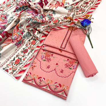 Anaya Digital Printed Cotry Khaddar 3PC