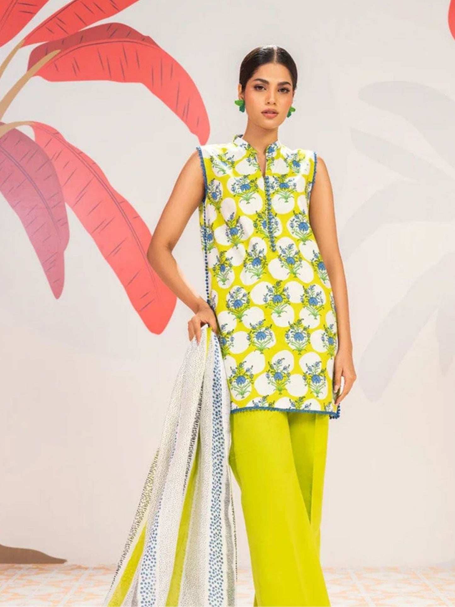 Fall By Alkaram Digital Printed Lawn 3PC