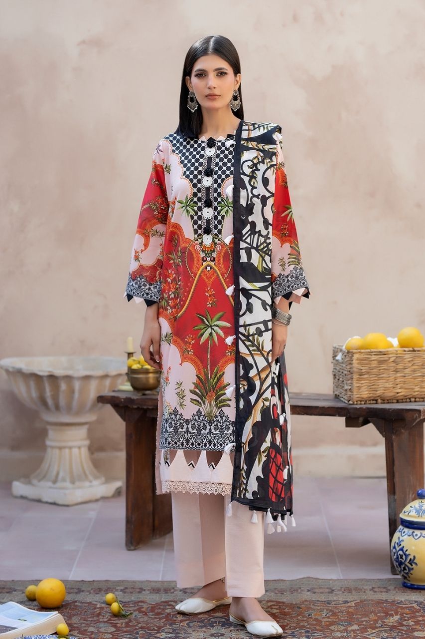 Mahr Mah By Paltar Luxury Printed Lawn 3PC