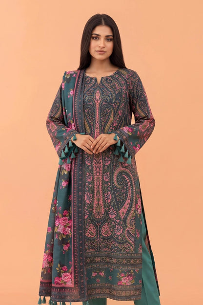 Bonanza Satrangi Digital Printed Khaddar 3PC