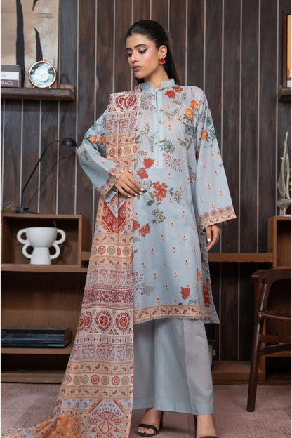 Nigaah By Safa Noor Digital Printed Lawn 3PC
