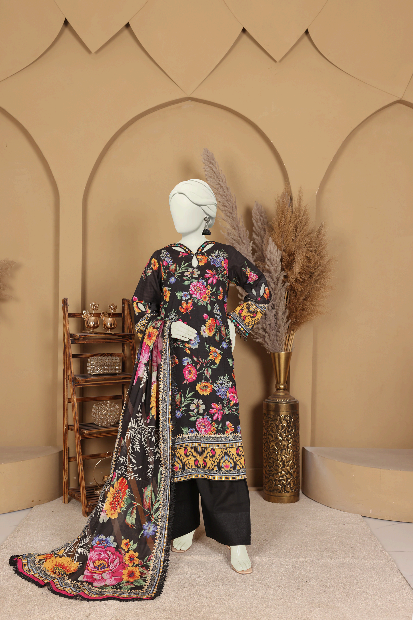 Imsha By Murashe Digital Printed Doria Lawn 3PC