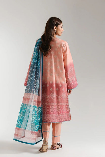 Ethnic Digital Printed Lawn 3PC