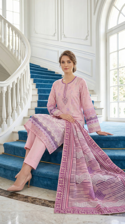 Gulnaar By Anaya Noor Digital Printed Lawn 3PC