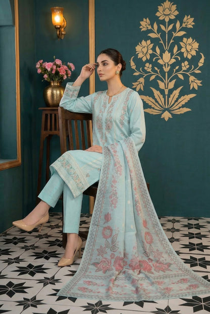 Shangrila By Anaya Noor Emb Baroshia Lawn 3PC