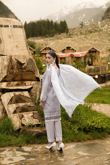 Shanaya Digital Emb Lawn 3PC