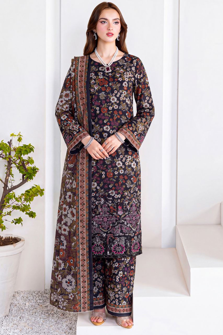 Aks-e-Noor By Anaya Noor Emb Laser-Cut Lawn 3PC