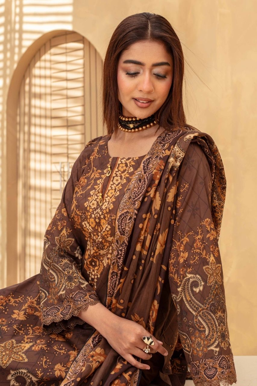 Fabiha By Feroza Digital Printed Lawn 3PC